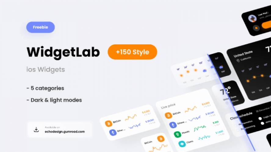 Figma WidgetLab Free Ui Kit Template