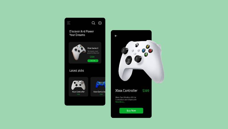 Figma Xbox App Template