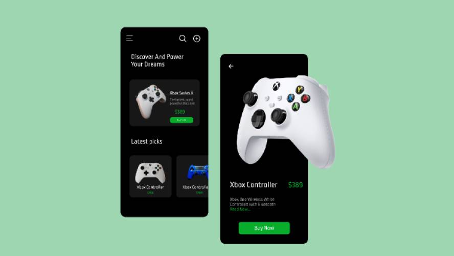 Figma Xbox App Template
