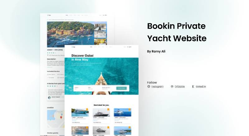 Figma Yacht Website Free Download