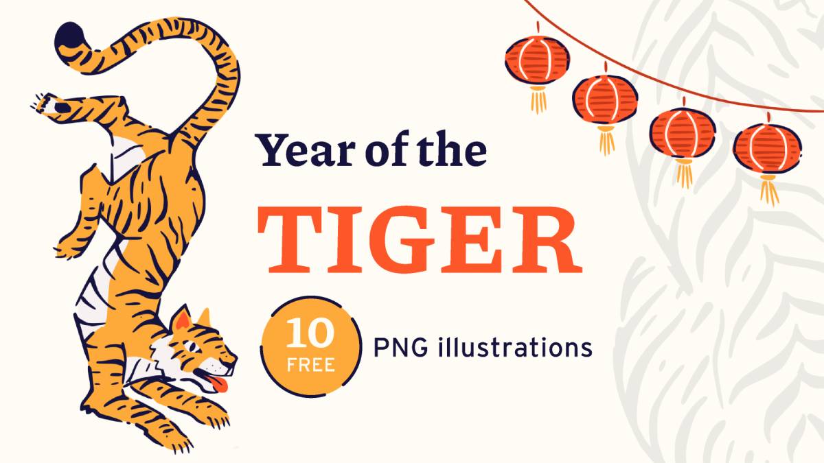 Figma Year of the Tiger Illustration