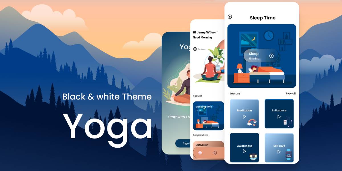 Figma Yoga Mobile App