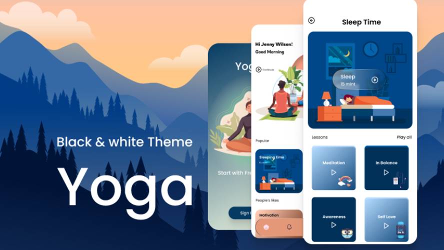 Figma Yoga Mobile App