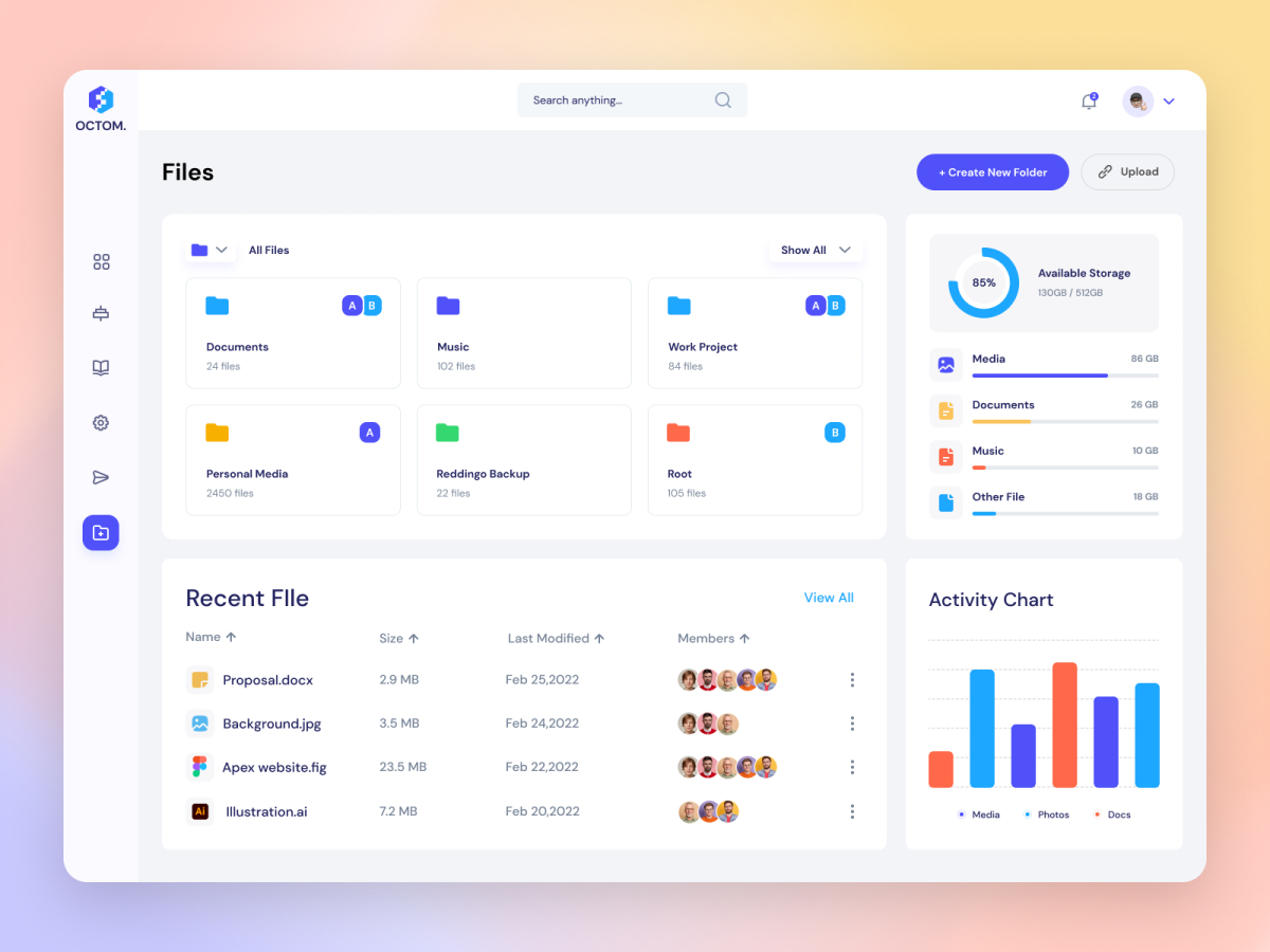 File Manager Web App