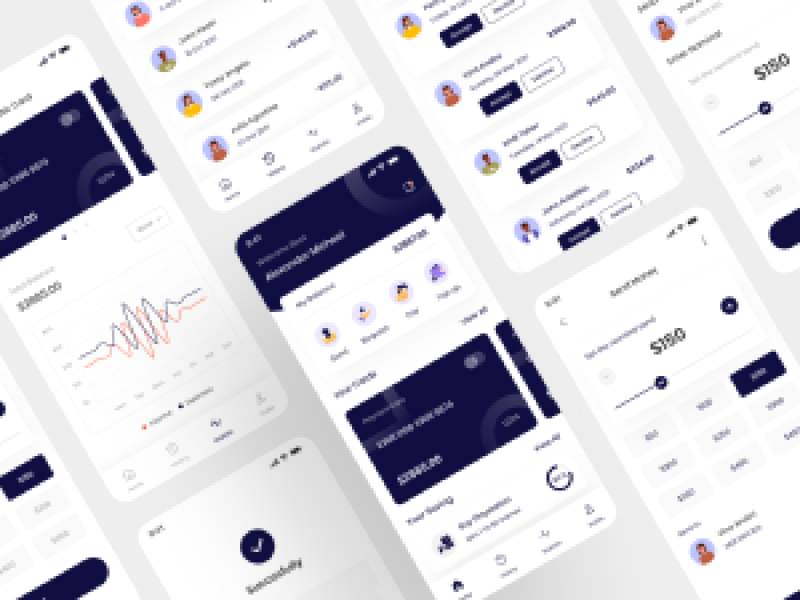 Finance App - Figma Mobile Template