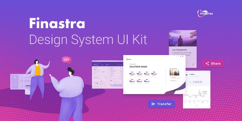 Finastra design system Figma - UI kit figma