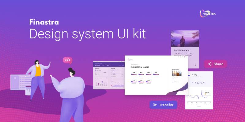 Finastra design system on Figma