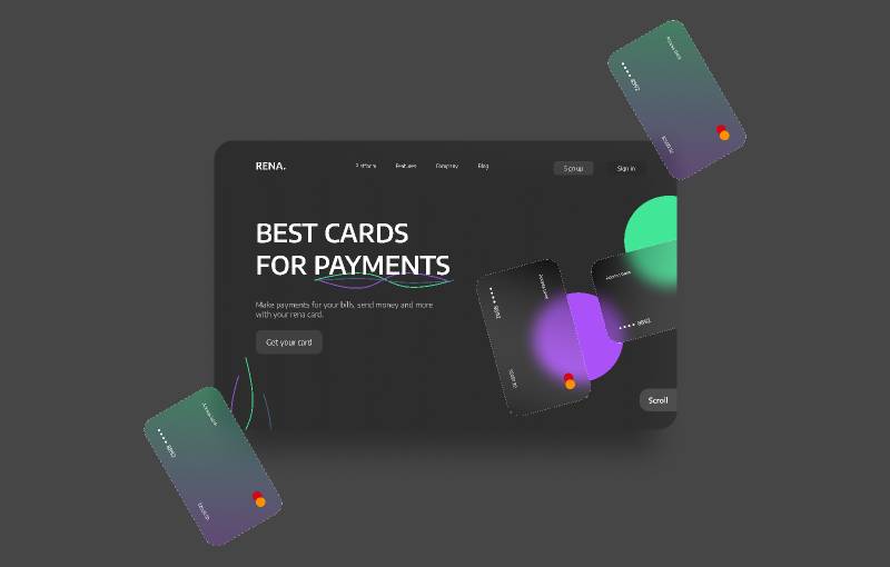 Fintech design figma ui kit