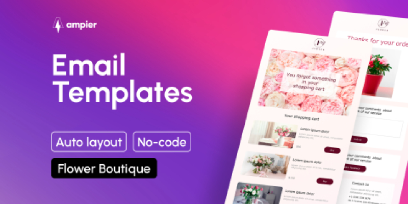 Flower Boutique AMP Email Template