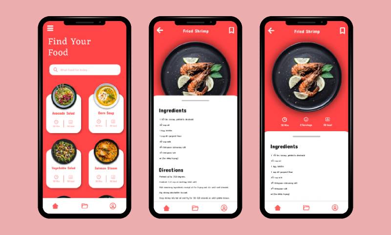 Food App - Figma Mobile Template