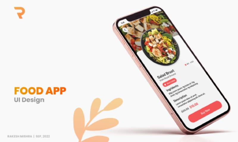 Food App Ui Design Figma Mobile Template