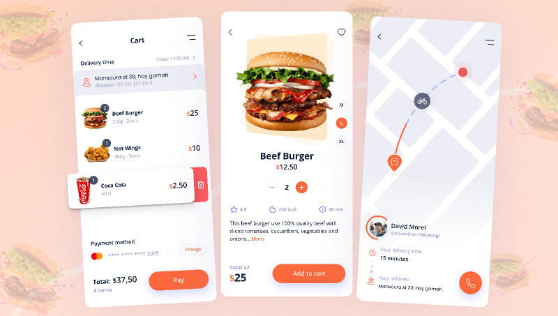 Food Delivery App Figma Free Download