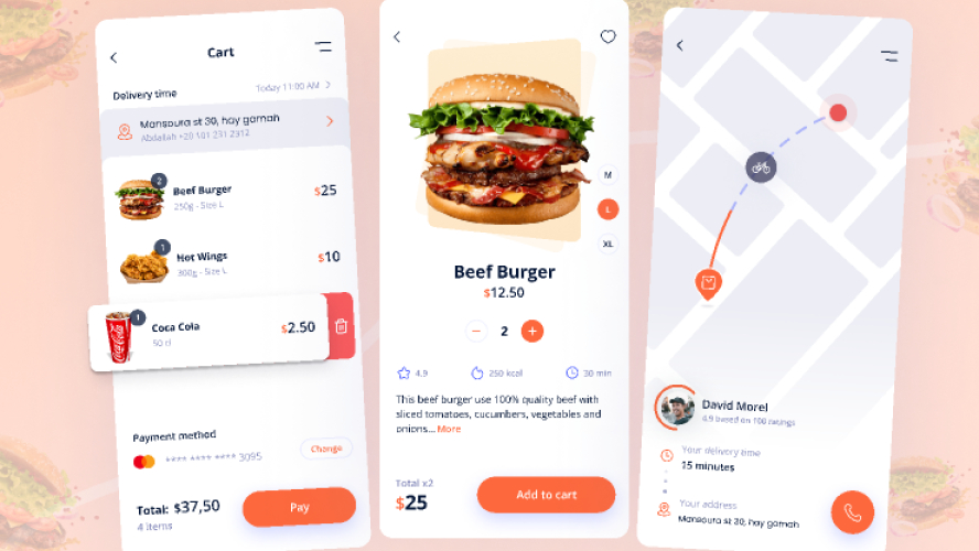Food Delivery App Figma Free Download