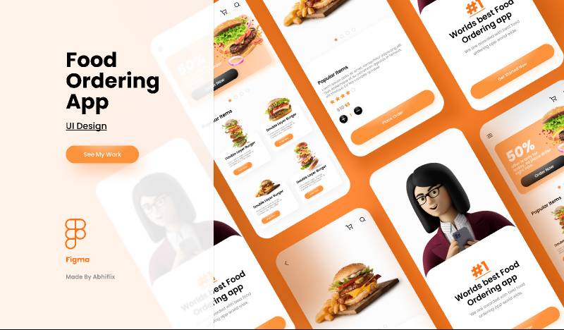 Food Delivery App Figma Template