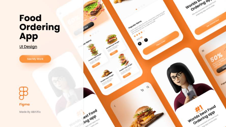 Food Delivery App Figma Template