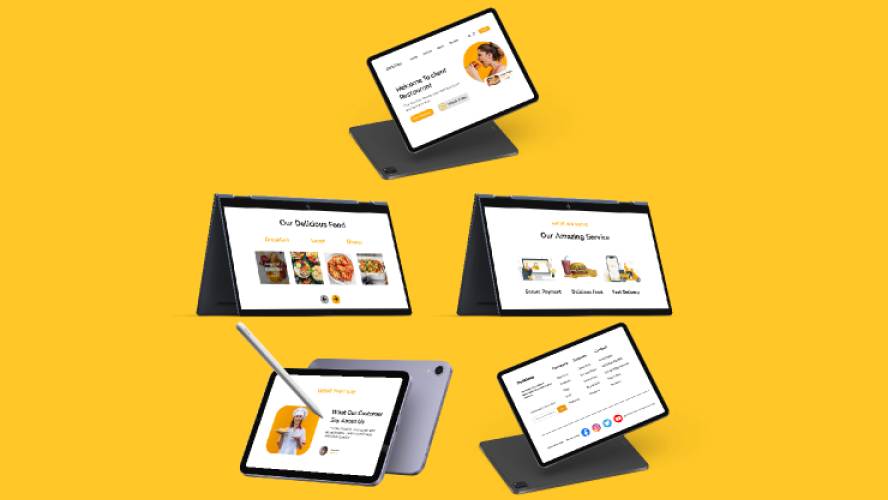 Food Figma Website Template