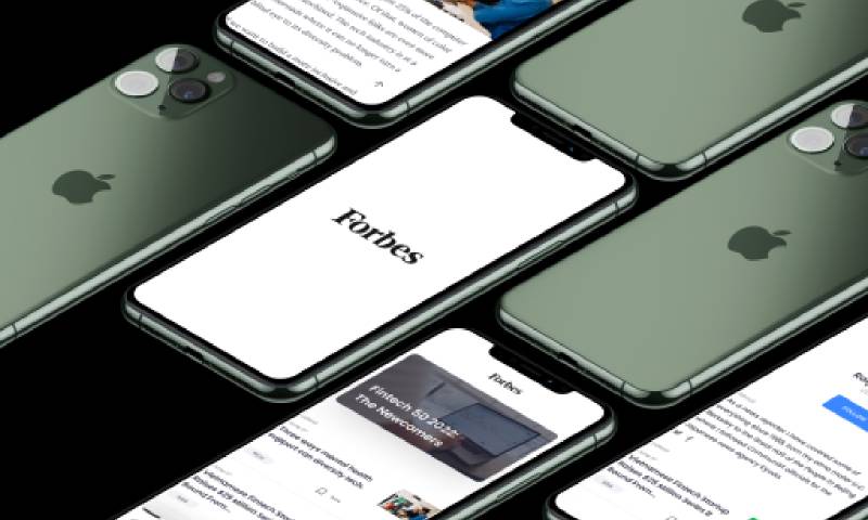 Forbes Mobile App - Figma Mobile Template