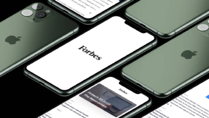 Forbes Mobile App - Figma Mobile Template