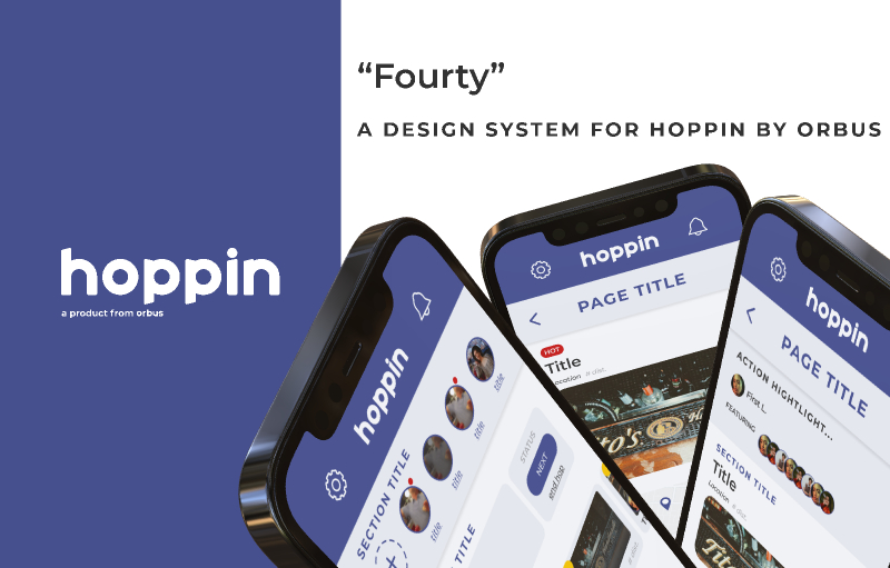 Fourty Hoppin 's Design System Figma