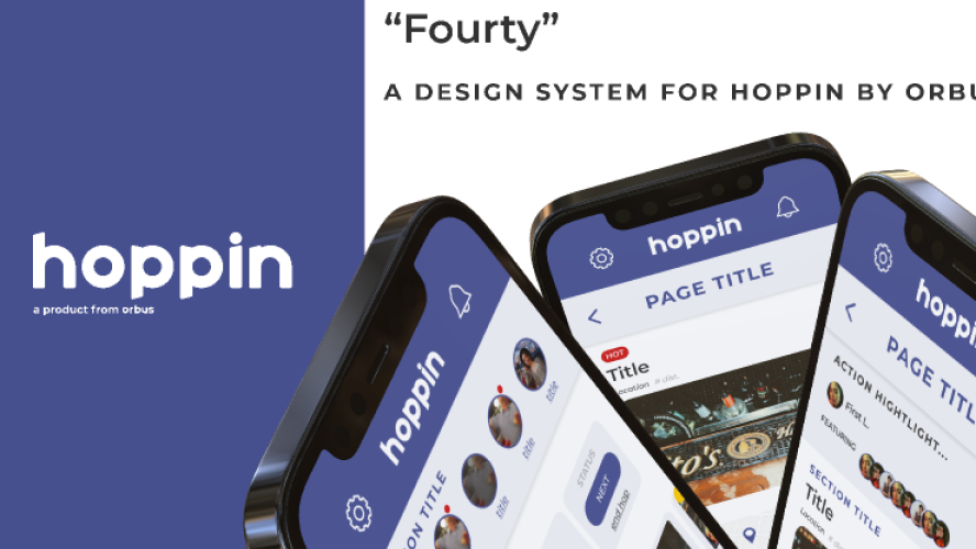 Fourty Hoppin 's Design System Figma