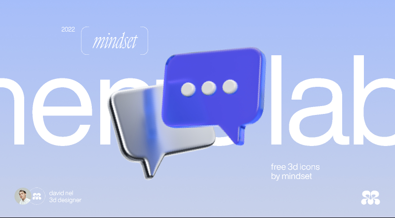 Free 3D Icons by Mindset
