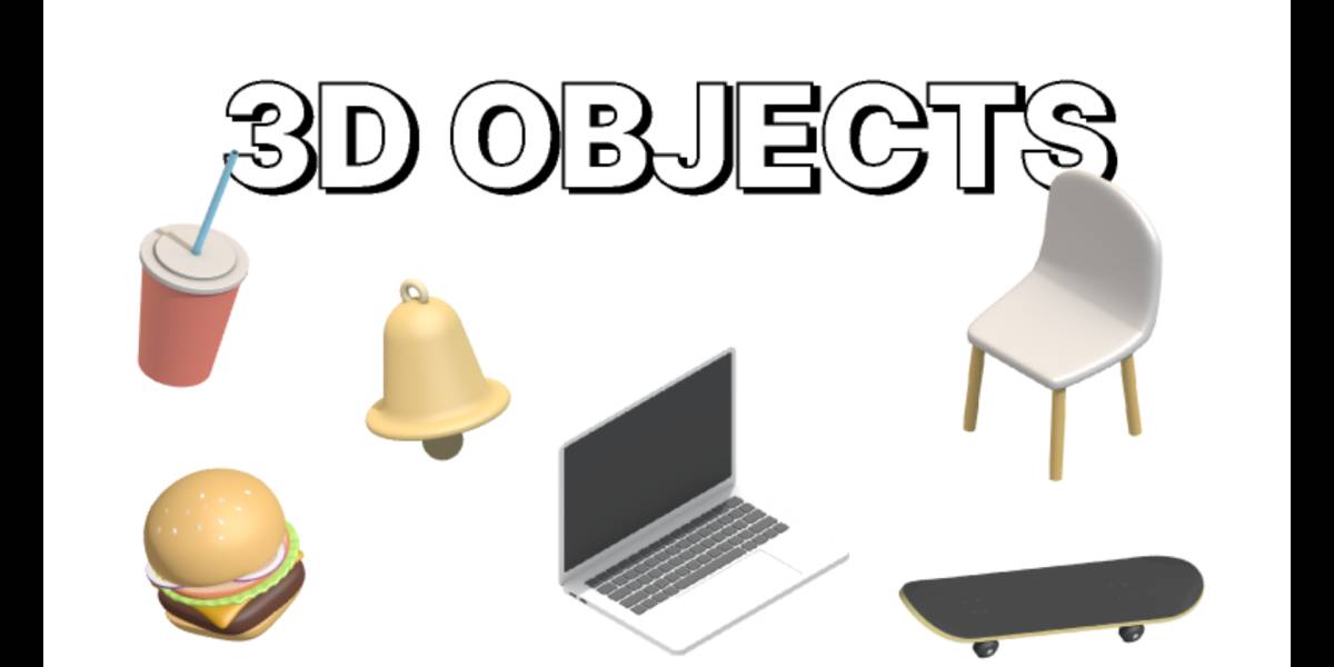 Free 3D Objects For Website Figma Free Download