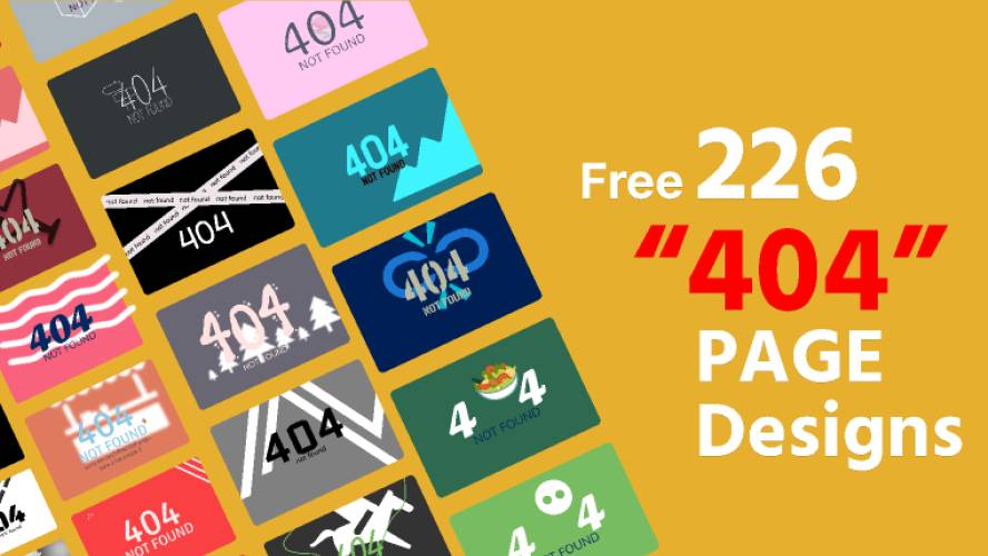 Free 404 Page Designs - Figma Free Website Template