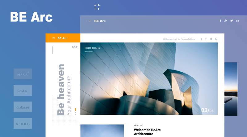 Free Architecture website template