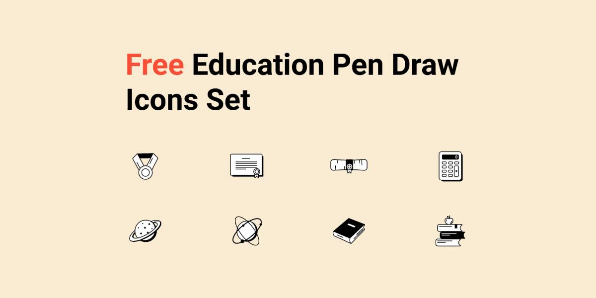 Free Education illustrations Figma