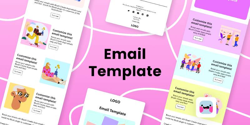 Free Email Templates figma