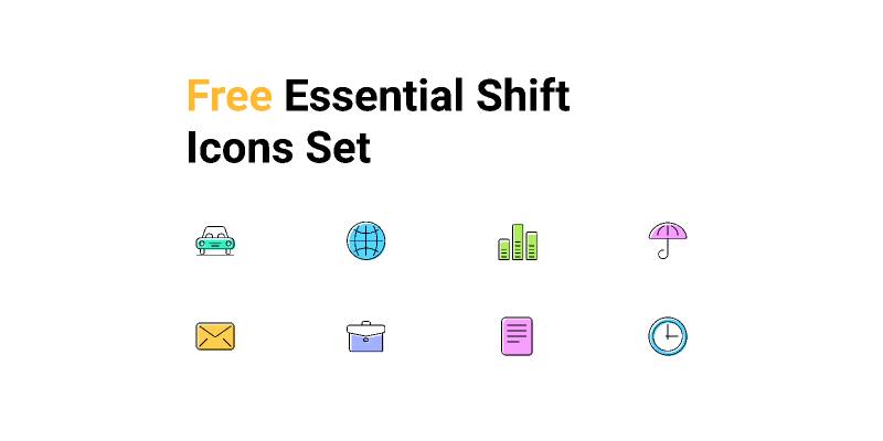 Free Essential Shift Figma Icons