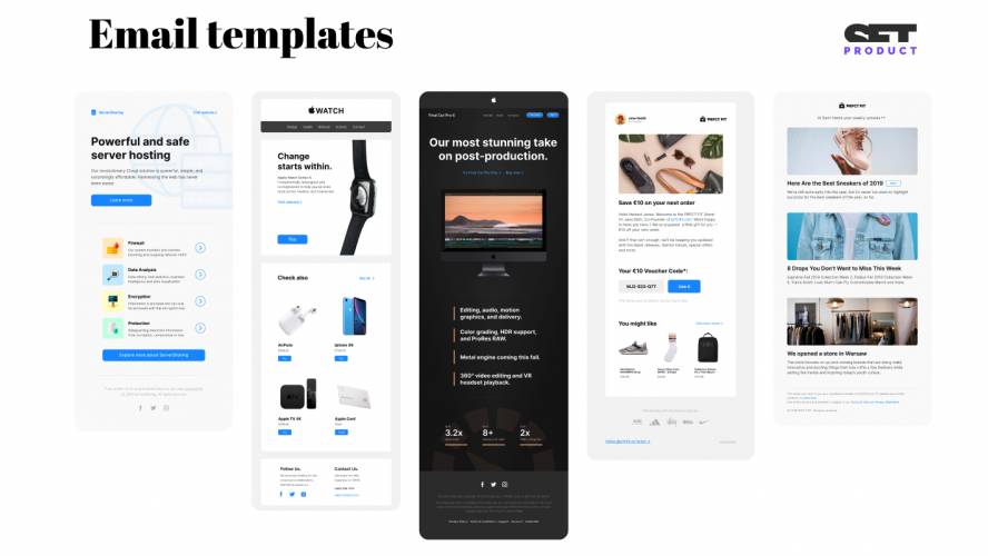 Free figma Email Templates