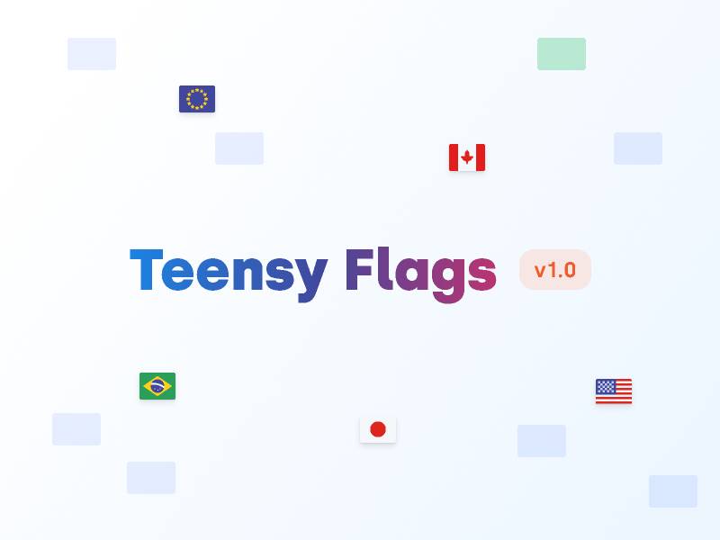 Free Figma Flags (Teensy)