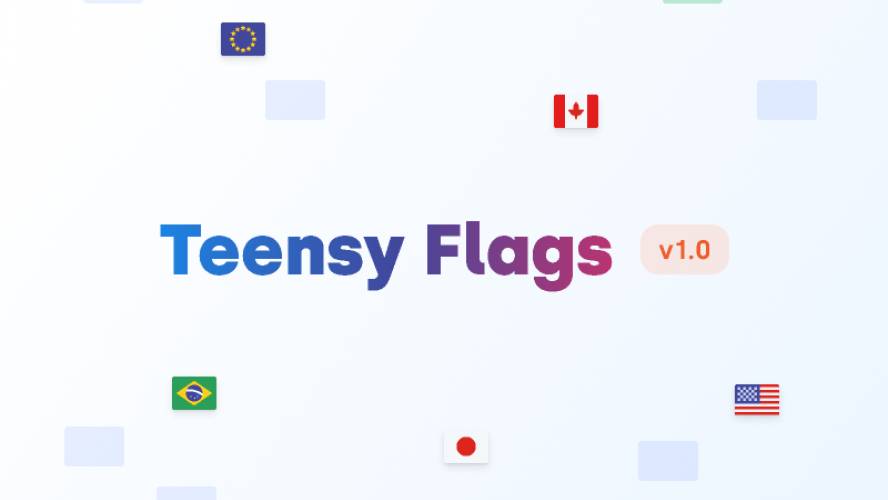 Free Figma Flags (Teensy)