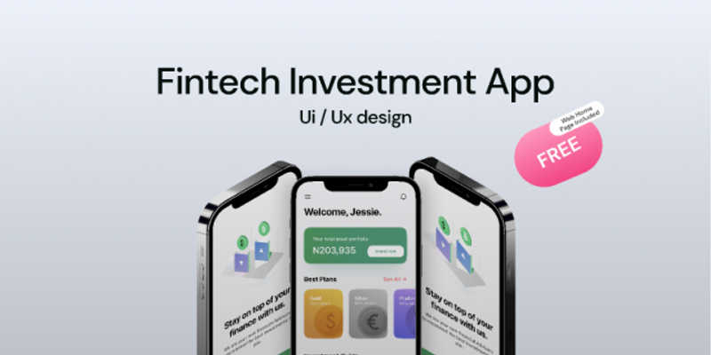 Free Figma Invest App App design