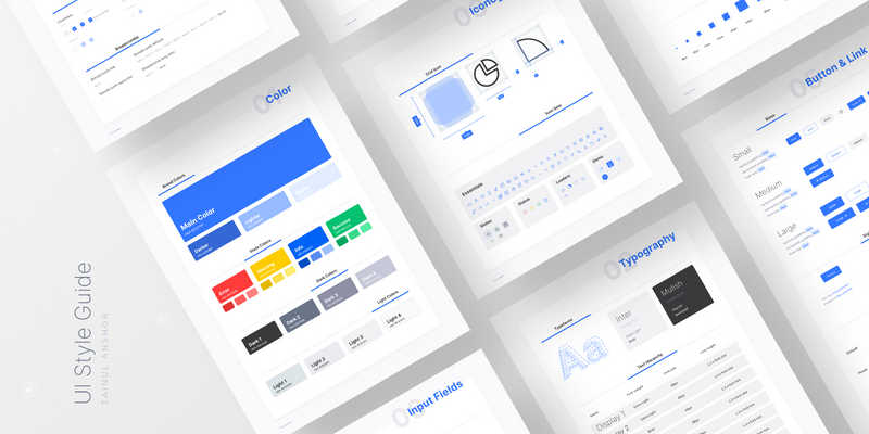 Free Figma UI Style Guideline