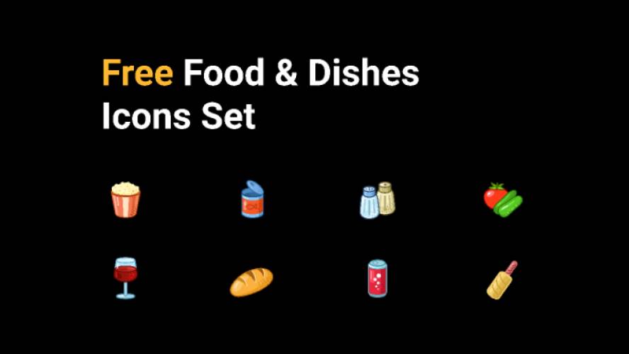 Free Food Icons Set Figma free