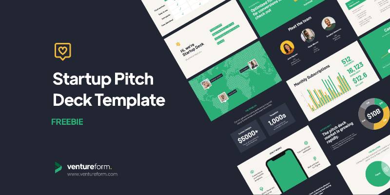Free Startup Pitch Deck Figma Template