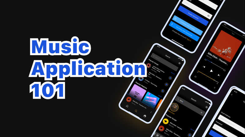 Freebie Figma Music App UI Design