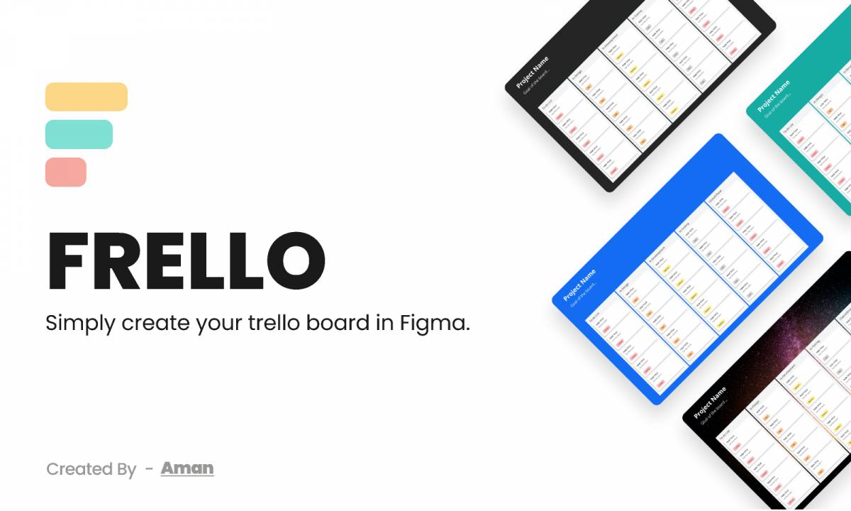 Frello - Your Trello Board Figma Template