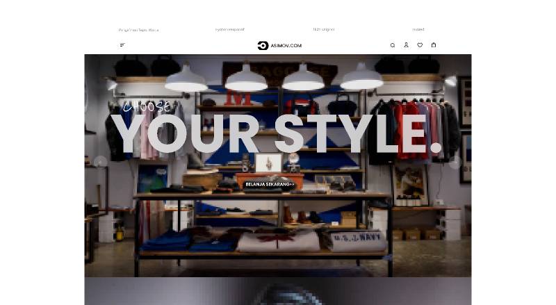 Full Online Shop (User and Admin) - Free Website Template