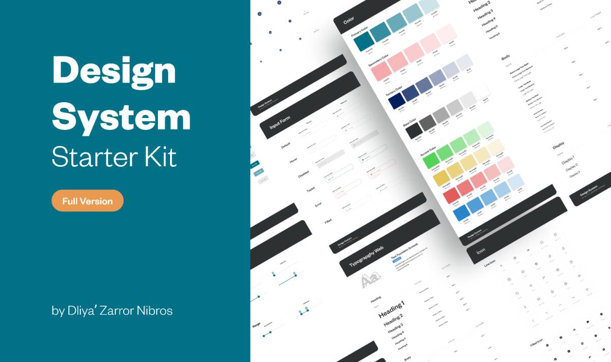 Full UI Figma Design System