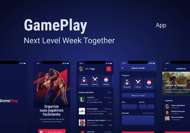 Game Play App - Figma Mobile Template