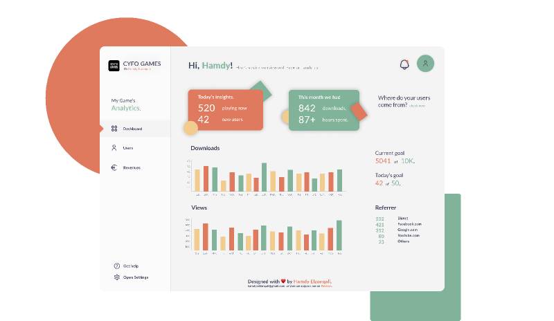 Game Ui Figma Dashboard Template