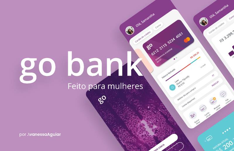 Go bank app figma