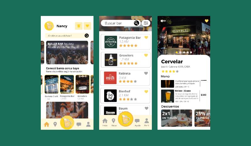 Go Drink Bar Mobile Figma Template