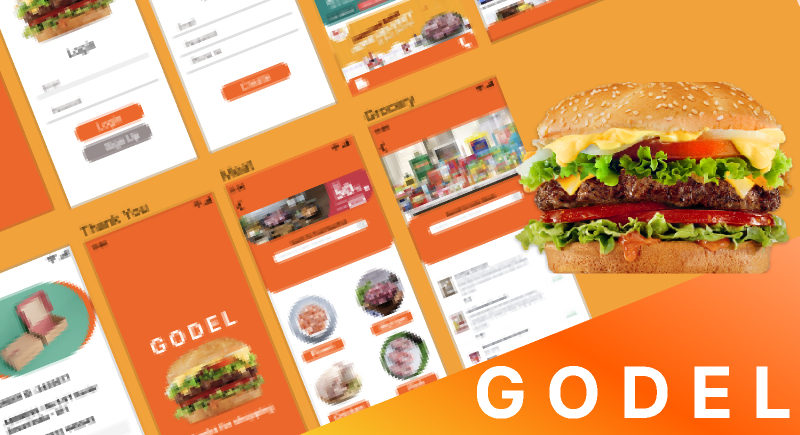 GODEL Delivery App Figma Mobile Template