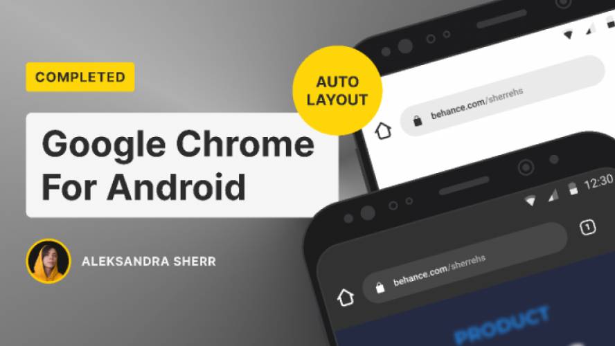 Google Chrome For Android figma