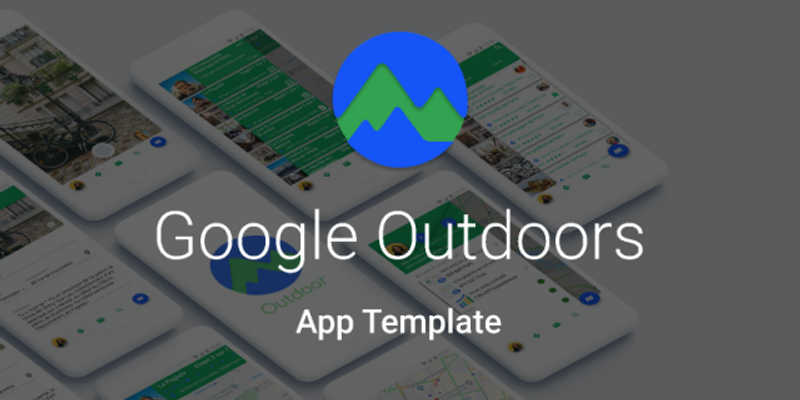 Google Outdoors App Figma