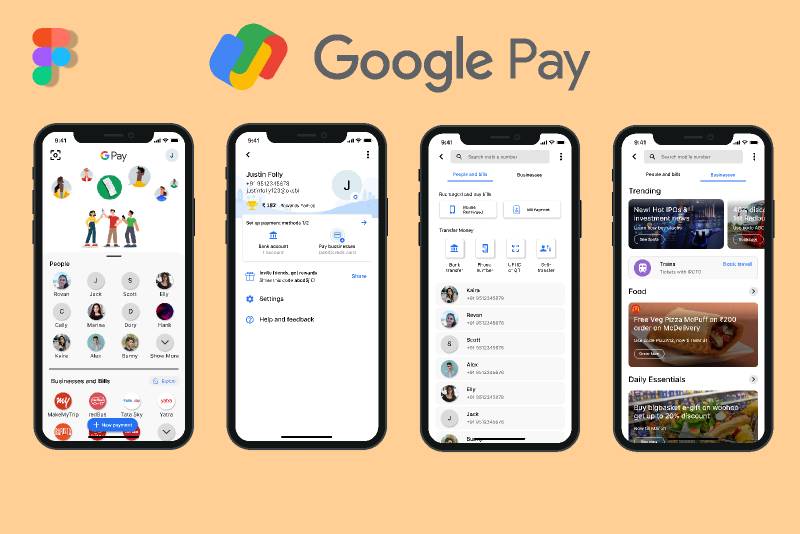 Google Pay figma
